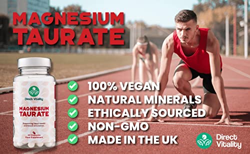 Direct Vitality Magnesium Taurate - supplement facts